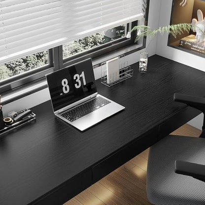 Black Wood Peel and Stick Paper with Tools 11.8" X 197" Decorative Self-Adhesive Contact Paper for Furniture Surfaces Easy to Clean Thickening Upgrade Increase Stomata and Reduces Bubble Generation