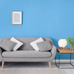 VEELIKE Light Blue Wallpaper Stick and Peel for Bedroom Kid's Room 15.7''x118'' Thick Removable Blue Contact Paper Waterproof Self Adhesive Blue Wall Paper for Bathroom Walls Cabinets Shelves Drawer