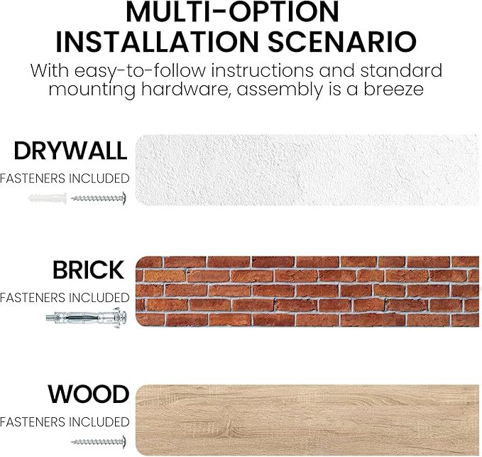 Floating Shelves for Wall, 36