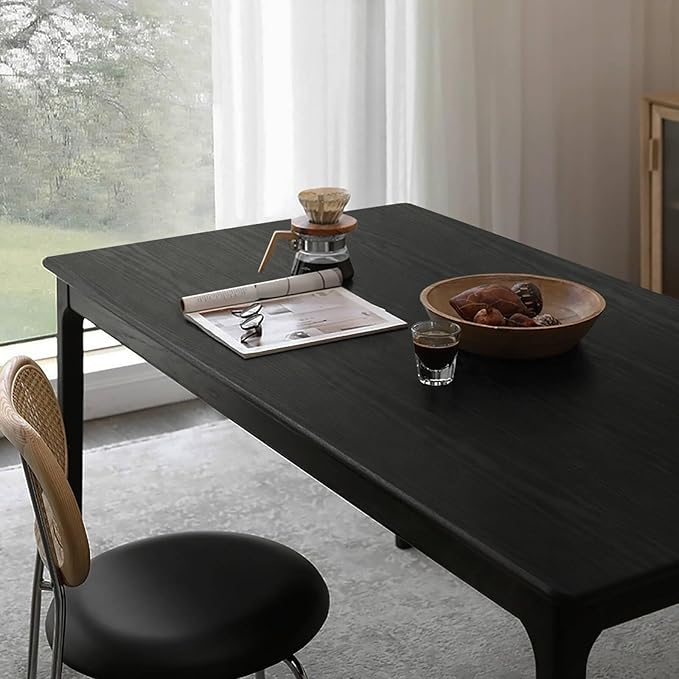 Heroad Peel and Stick Wallpaper Wood Contact Paper Wood Wallpaper Black Wood Grain Contact Paper Thicken Textured for Cabinets and Drawers Countertops Waterproof Self Adhesive Vinyl 23.6" x 393"
