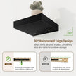Marsmiles Square Floating Shelves for Wall, 8