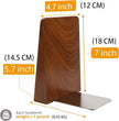 Wood Handmade Book Ends to Hold Books Large Heavy Duty Bookends for Shelves Decorative Book End for Heavy Books