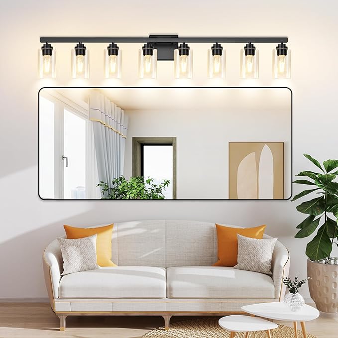 8-Light Bathroom Light Fixtures, 51