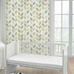 Boho Peel and Stick Wallpaper Checkered Contact Paper Neutral Geometric Wall Paper Modern Self Adhesive Removable Wallpaper for Bathroom Kitchen Cabinets Waterproof(Green/Yellow,17.3in X 32.8ft)