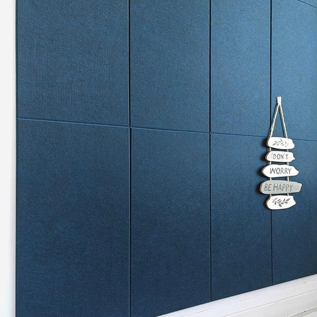 Acoustic Panels 12-Pack Soundproof Wall Panels 24"X12"X0.35" Sound Panels High Density Sound Dampening Panels - Prussian Blue