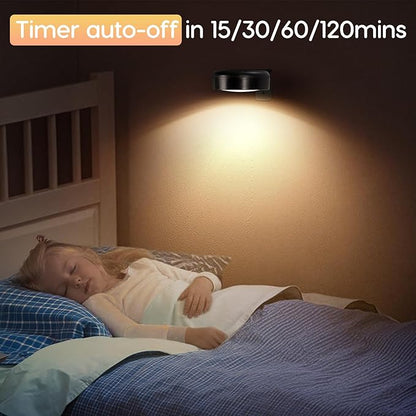 Picture Light for Wall Display Rechargeable with Remote, Wireless Painting light 3PACK, Brightness Dimmable with 3 Color Temp, Art Display Accent Lighting, Timmer Auto-OFF for Frame Gallery Portrait