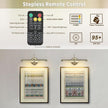 JOOSENLUX Modern Wall Lights Battery Operated Antique Bronze Wireless Picture Lights for Wall 16.5