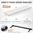 Fun Memories Floating Shelves for Wall, 27.5