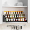 RCHYFEED Spice Rack Organizer for Cabinet, 3 Tier Spice Rack Expandable(13.4