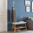Blue Peel and Stick Wallpaper Floral Textured Wallpaper 17.7inch x 393.7inch Floral Embossed Contact Paper Grey Blue Self Adhesive Decorative Wall Paper Removable Cabinets Shelf Liner Vinyl