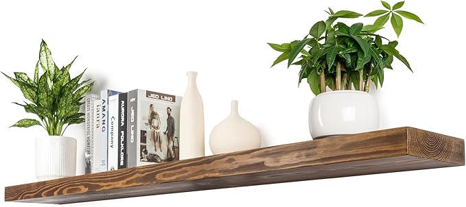 Rusitc Floating Shelves 48 inch Long 8 