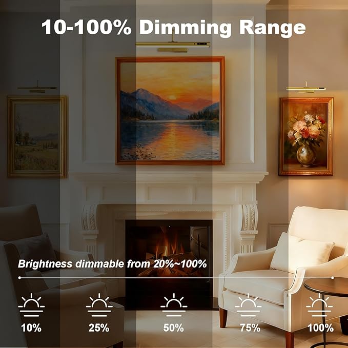 Picture Lights Wall Battery Operated, 14