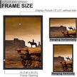 A PLUS MAX 15x21 Picture Frame Set of 3, Black Engineered Wood Frame for 15 x 21 Inch Picture Poster Photo, Light Weight 15 by 21 Frame with Wood-grain for Wall - 3 Pack/Black/15 x21