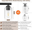 8-Light Bathroom Light Fixtures, 51