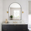 Delma Arched Bathroom Mirror, 28