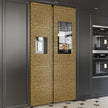 CRE8TIVE Metallic Mustard Gold Peel and Stick Wallpaper Textured 12