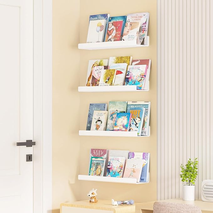 upsimples Acrylic Shelves for Wall Decor, 15