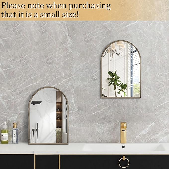 Arched Mirror Bathroom Wall Mirror 16