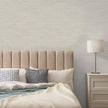 Tempaper Textured Beige Horizontal Faux Grasscloth Removable Peel and Stick Wallpaper, 20.5 in X 16.5 ft, Made in The USA