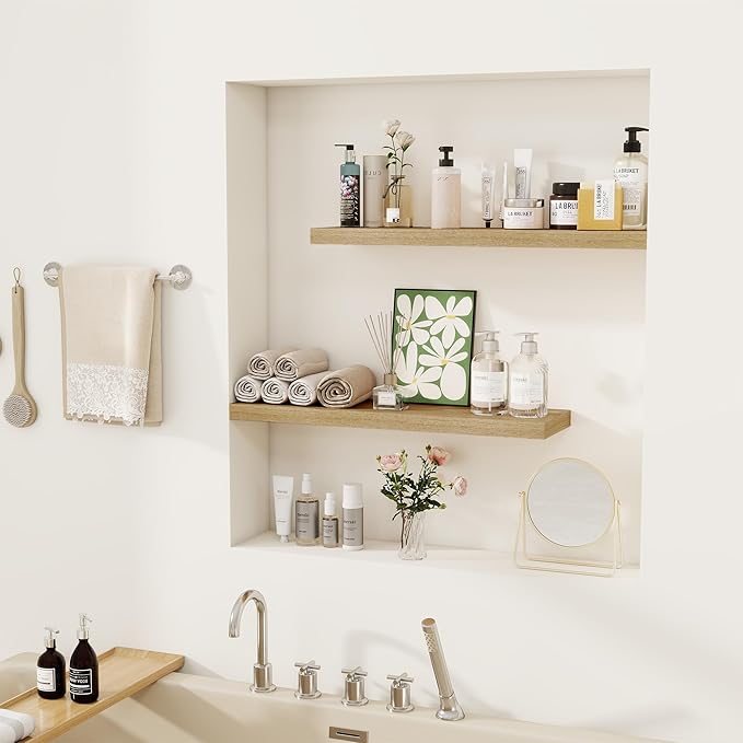 Fun Memories Floating Shelves for Wall, 24