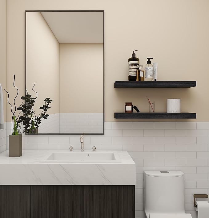 Vervida® Floating Shelves for Wall 2 Set of 24 W x 5.8