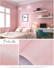 Cohoo Home Silk Pink Wallpaper Peel and Stick Contact Paper Pink Textured Silk Wallpaper for Bedroom Self Adhesive Removable Wall Sticky Paper Girls Room Drawer Liner Waterproof 15.7inW 393inL