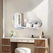 JJUUYOU Mirrors for Wall Metal Framed Decorative Irregular Large Mirrors 20
