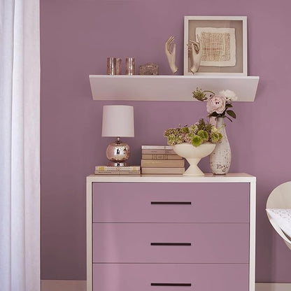 HeloHo Pink Wallpaper Peel and Stick Contact Paper 394"X15.7" Self-Adhesive Removable Vinyl Wall Paper Thickening Upgrade Embossed Renter Friendly Wallpaper for Girls Room Cabinets Countertop Bedroom