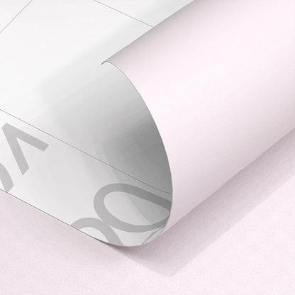 Yancorp 16"x120" Matte Pink Contact Papaer Peel and Stick Wallpaper Vinyl Wrap Countertop Wallpapers Waterproof for Cabinets Drawers Bedroom Kitchen Self-Adhesive Wallpaper