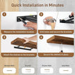 Floating Shelves for Wall, 1.5