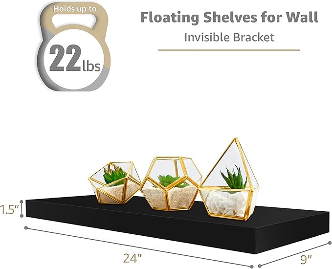 Sorbus Floating Shelves for Wall - 24