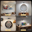 2 Pack Picture Lights for Wall, Rechargeable LED Picture Light Battery Operated with Remote, Dimmable Poster Light for Paintings, Portraits, Art Frames, Display Lighting for Wall Decor,Black