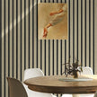 Wallpaper Peel and Stick Wood Grating Stripe Self-Adhesive Wallpaper Faux Wood Contact Paper Wood Slats Self Adhesive Wall Paper PVC Vinyl Film Removable Waterproof (Wood B, 17.3