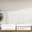 PALMPOP Peel and Stick Wall Molding Kit of 3 Frames,Premade Accent Wainscoting Panels, Ready to Molding Trim for Living Room Bedroom Corridor Home Interior Wall Panel Decor (20x20in)