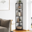 SUNMORY 5 Tier Corner Shelf Stand, Industrial 65