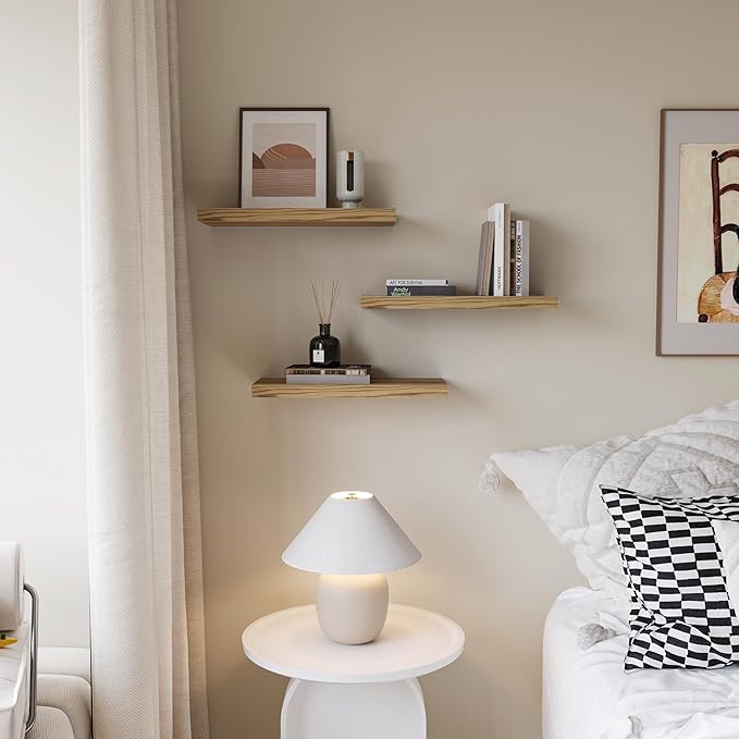 Floating Shelves for Wall Set of 3, 16