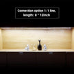 WOBANE LED Display Light Kit, Set of 8x12 inch LED Strip Bar, Cabinet Lighting for Showcase, Bookshelf,Kitchen Counter,Shelves,Rope Lighting with 24W Adapter,6000K White DIY Lamp,Cross Light