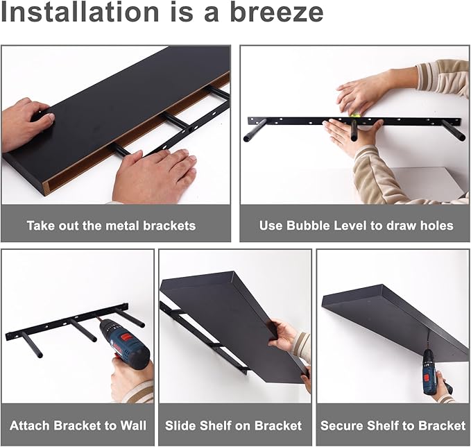 Fixwal Floating Shelves for Wall, 47