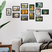 Hoikwo 18 Packs 4x6 Black Multi Plastic Picture Frames Set with Plastic Cover for Family Photos, Artwork, Light Weight Bulk 4 by 6 Frames Pack for Wall Hanging and Table, Stylish Picture Frames