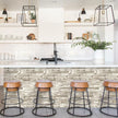 Jeweluck Stone Wallpaper Peel and Stick Brick Wallpaper 17.7”×196.8” Brick Contact Paper Peel and Stick Wall Paper Bathroom Faux Stone Backsplash for Kitchen Removable Decorative for Walls Vinyl