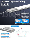 Under Cabinet Lighting with Remote, 64 LEDs Motion Sensor Light Indoor Closet Lights, 3 Color Temps Wireless Rechargeable Dimmable LED Night Light for Shelf, Pantry, Stair, 3 Pack