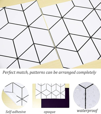393"x17.3" Wallpaper Geometric Peel and Stick Wallpaper White and Black Contact Paper Stripe Wall Paper Self-Adhesive Removable Wallpaper for Wall Covering Vinyl Rolls