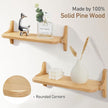 Wooden Floating Shelves for Wall, 15.7