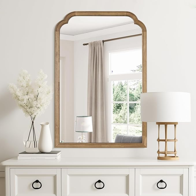 WallBeyond Wood Bathroom Mirrors for Wall Mounted, 24