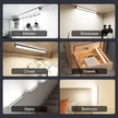 Under Cabinet Lighting Wireless with Remote,Rechargeable Battery Operated Closet Lights,3 Color Magnetic Dimmable led Strip Lights,Under Counter Lights for Kitchen,Shelf,Bedroom (Black-2PCS, 30cm)