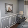 Ekena Millwork PNL16X28AS-02-CASE-2 Ashford Molded Scalloped Wainscot Wall Panel, 16