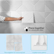Art3d 33-Pack 3D Wall Panels for Interior Wall Decor, Textured Accent Walls Paneling for Living Room, Bedroom, TV Background, 12