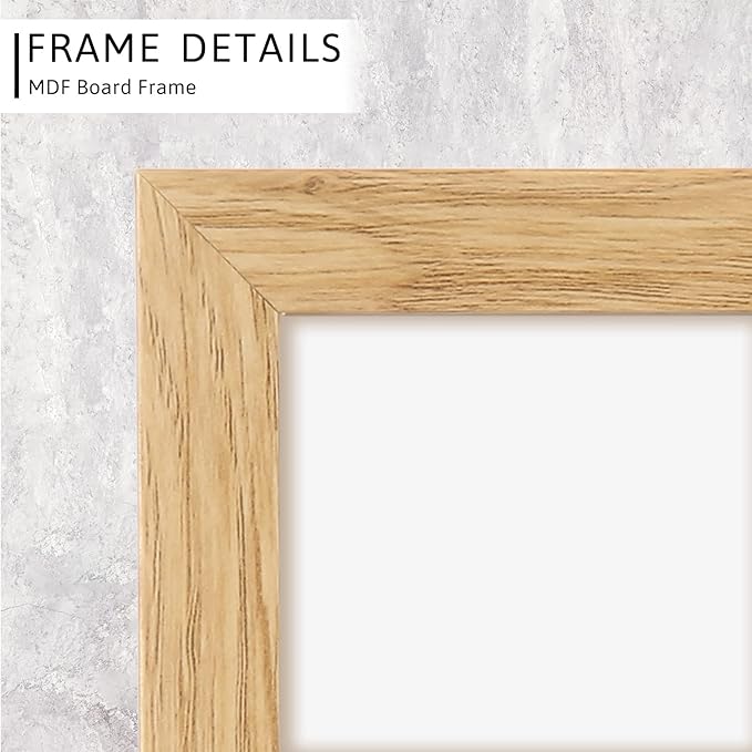 5x7 Picture Frame, Composite Wood Photo Frame with Perspex Glass for Vertical or Horizontal Tabletop Wall Display for Photos, Paintings, Posters, Artwork, Birthday Christmas Gift, Set of 4