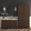 Extra Wide Walnut Contact Paper Wood Peel and Stick Wallpaper 48