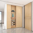 Extra Wide Wallpaper Peel and Stick Light Wood Contact Paper 31.5